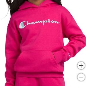 NWT. Champion Youth Fleece Hoodie.
